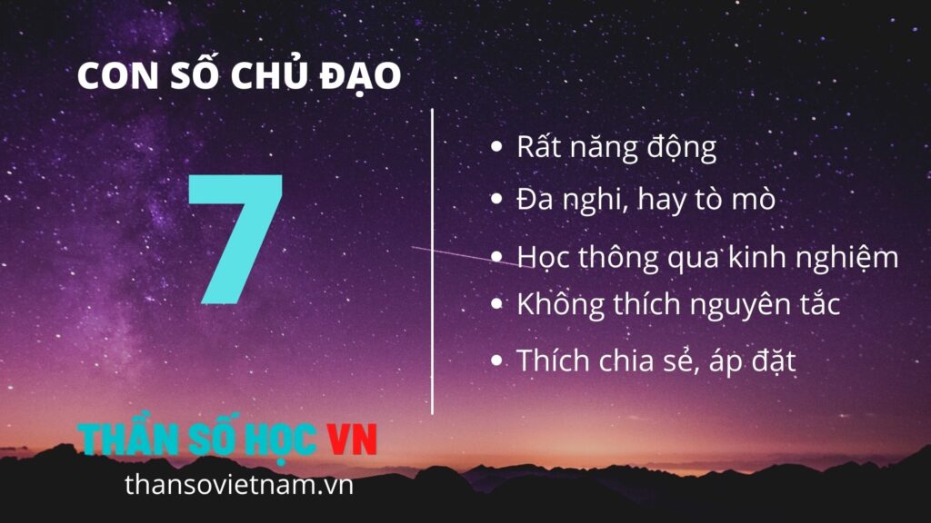 Con Số Chủ Đạo 7