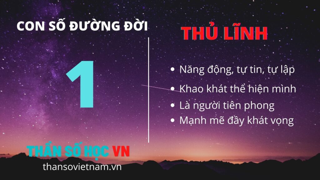 Con Số Đường Đời 1