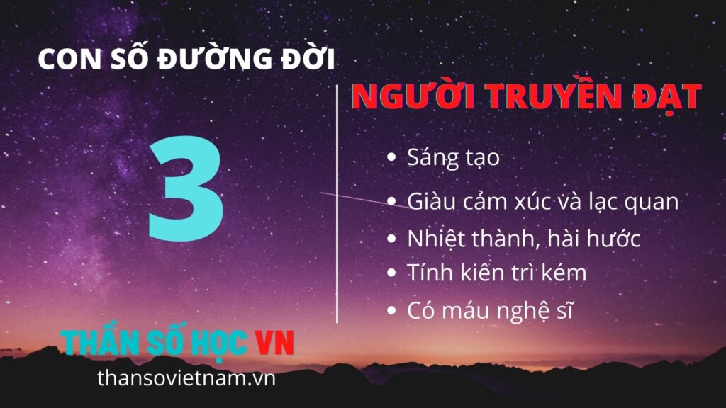 Con Số Đường Đời 3