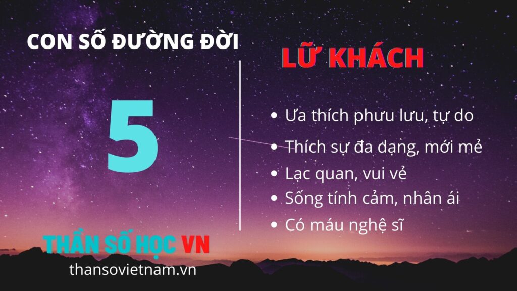 Con Số Đường Đời 5