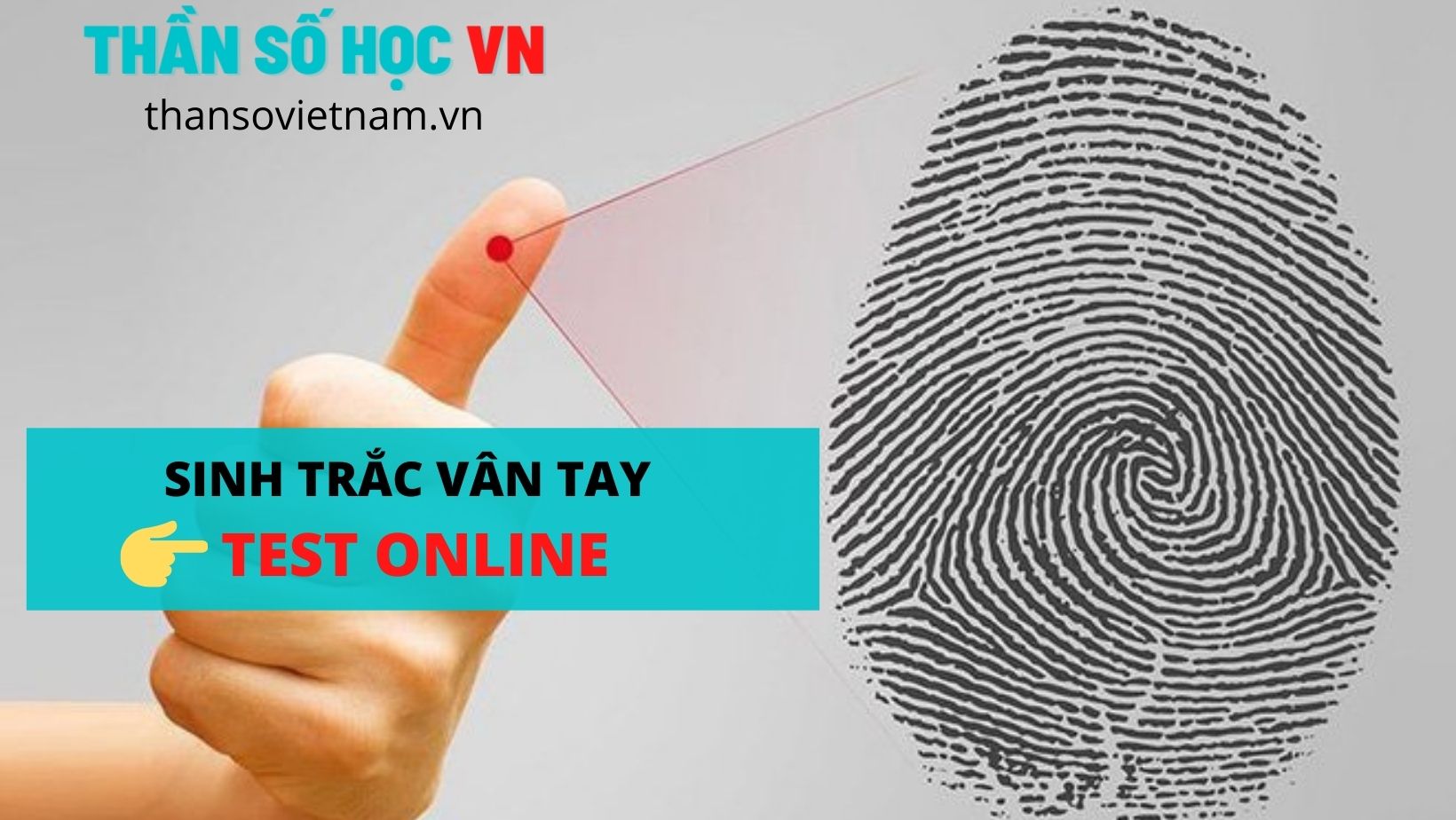 Sinh Trắc Vân Tay Online Test - Thần Số Việt Nam