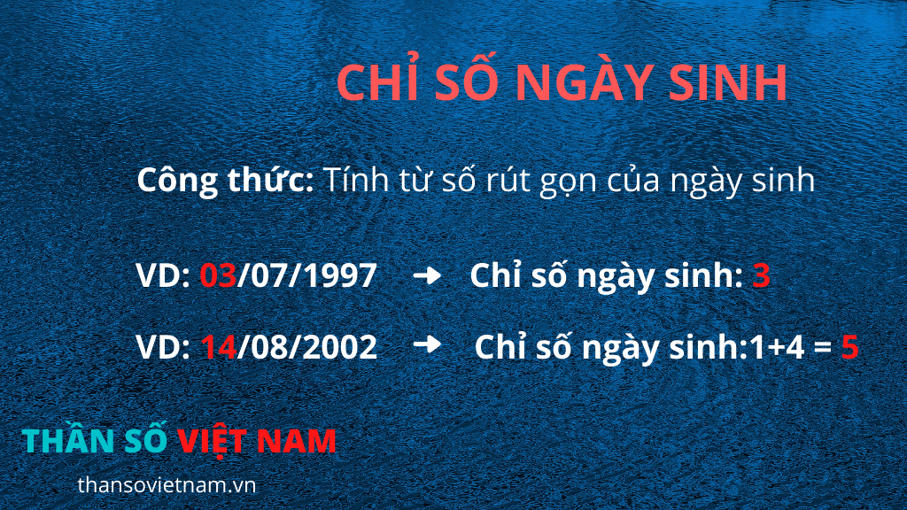 Con Số Ngày Sinh