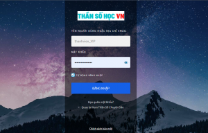 Trang Login Thành Viên Vip